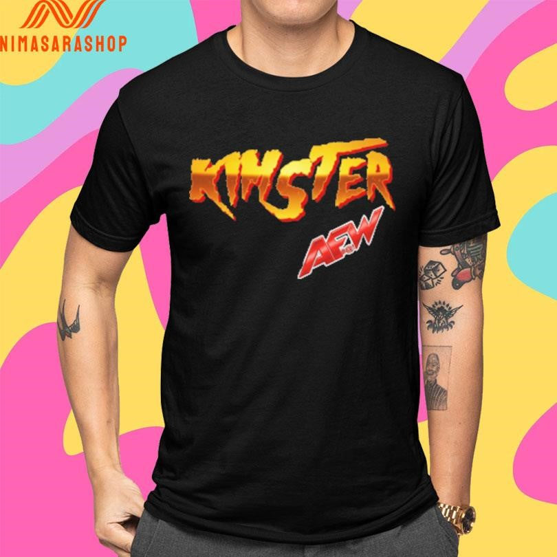Fn Wrestling Kimster AEW Shirts