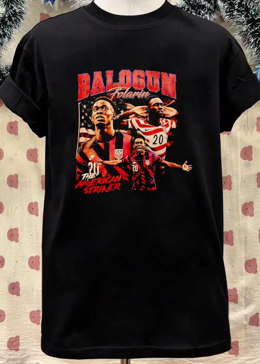 Folarin Balogun The American Striker USA Soccer T-Shirt