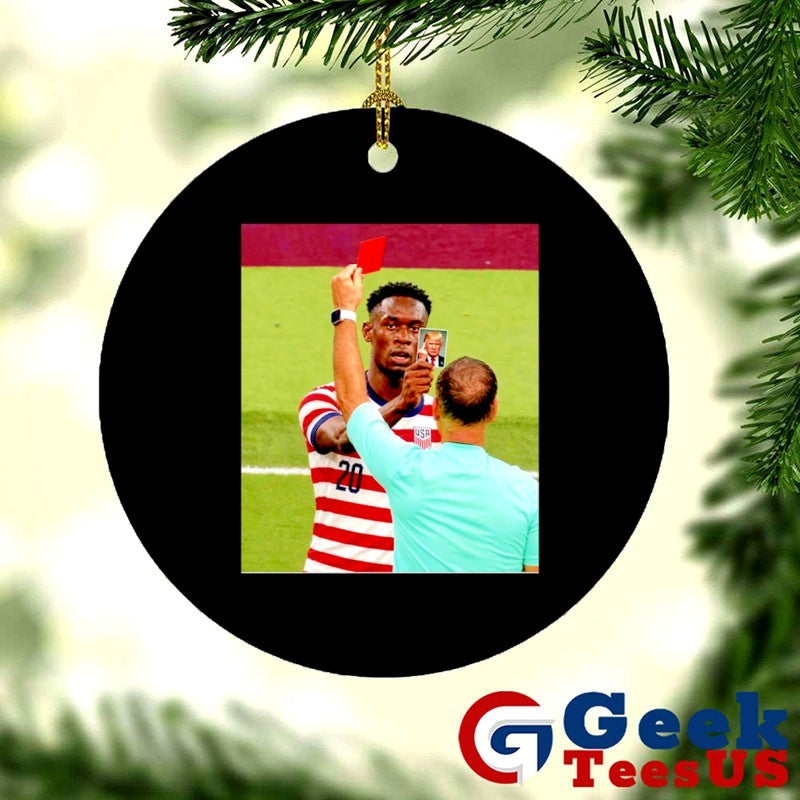 Folarin Balogun Trump Card USA Soccer photo T-shirt