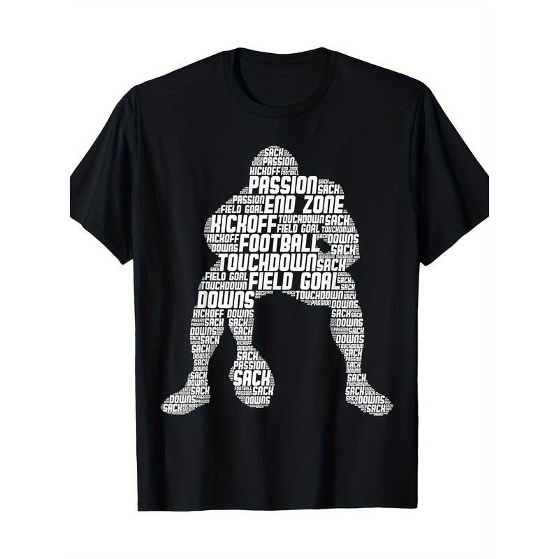Football Lineman American Football Men T-Shirt-100%cotton-220 made in usa Hoodie, Sweatshirt | UrbanDripWear.com