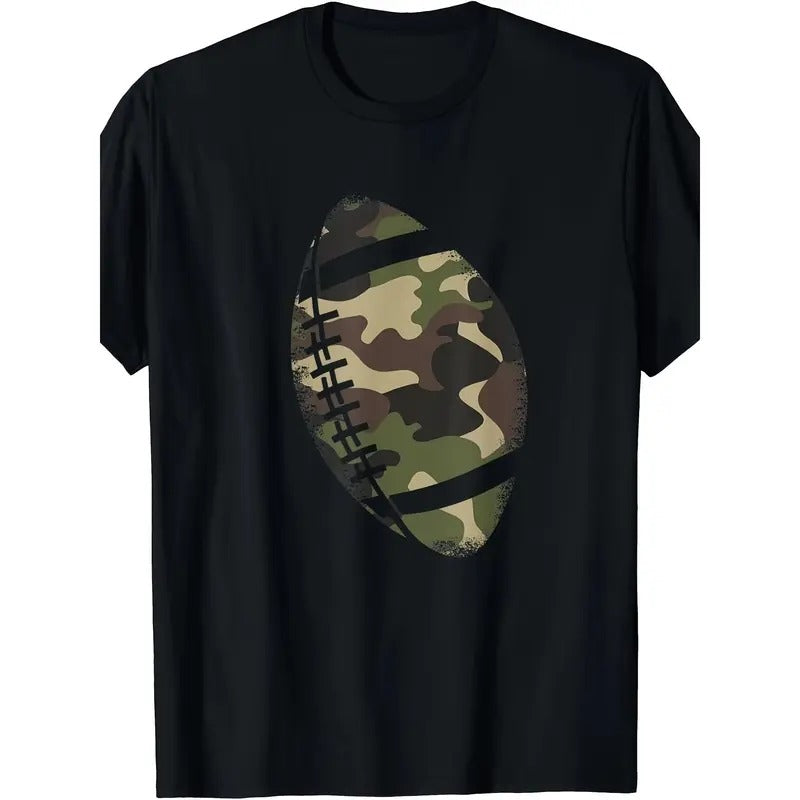 Football T-shirt Camouflage Gift Academy Team Coach Camouflage T-shirt made in usa Hoodie, Sweatshirt | UrbanDripWear.com