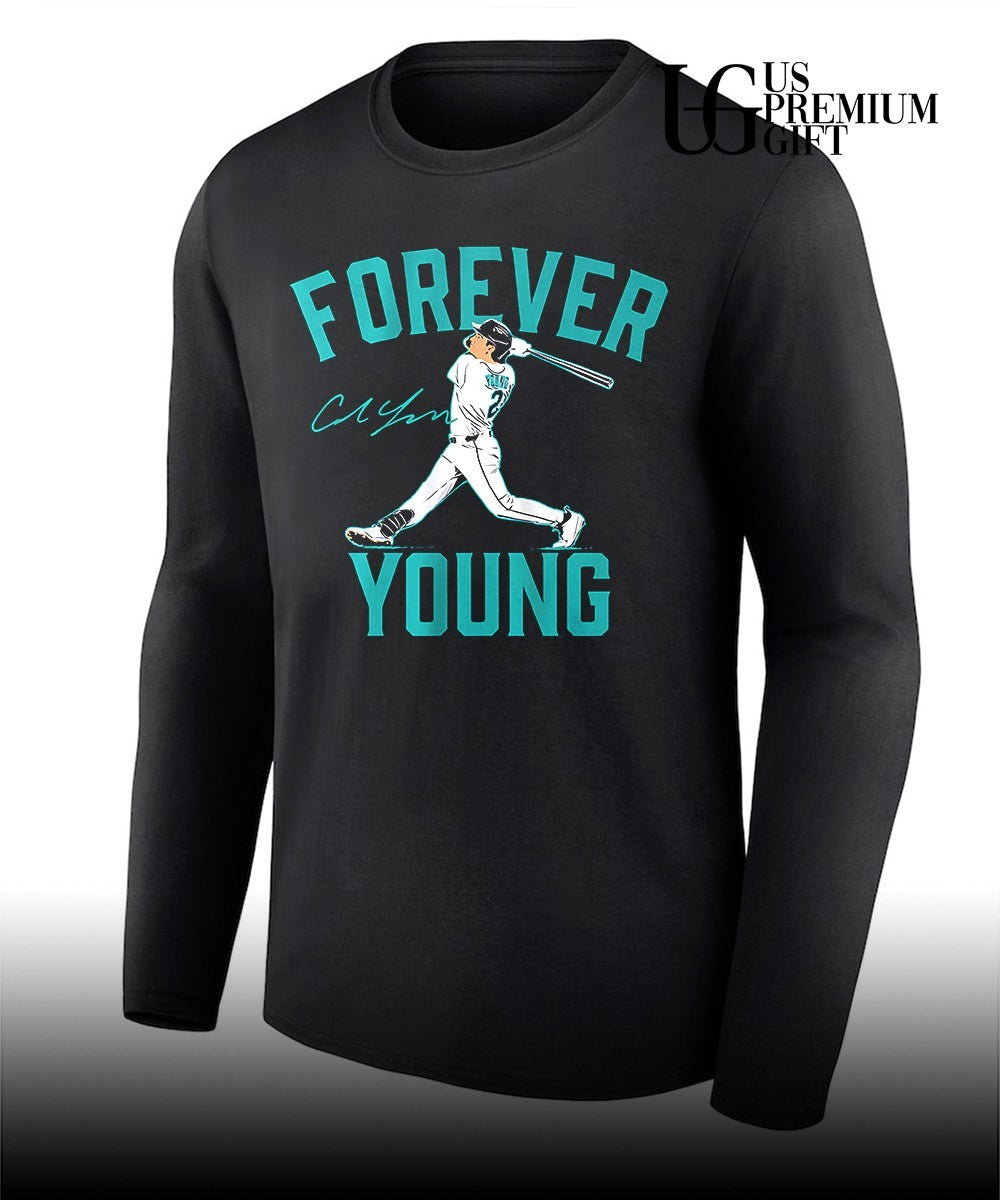 Forever Young Cole Young Seattle Mariners MLB signature shirt