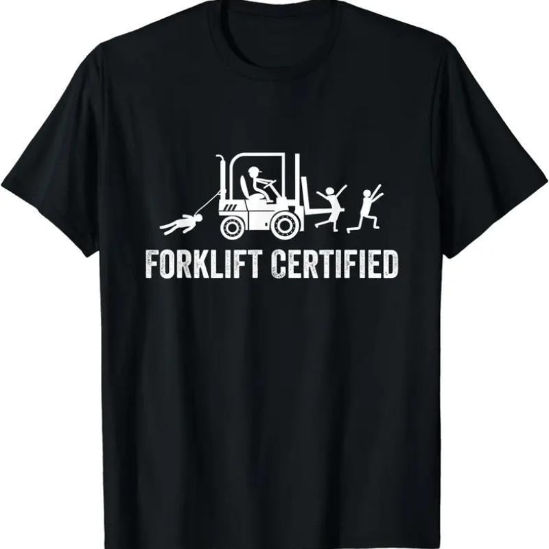 Forklift Certified Shirt, Funny Certified Forklift Operator T-Shirt Graphic tees style 02 Hoodie, Sweatshirt