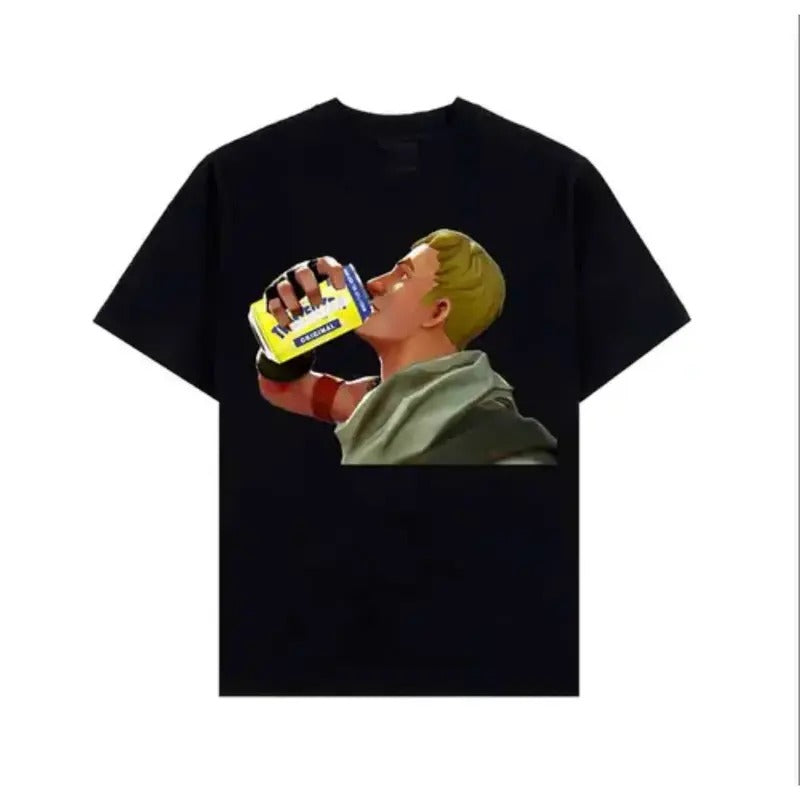 Fortnite Beer T...Tea Shirt, Fortnite Shirt Graphic Tee Vintage Unisex Cotton Short Sleeve Streetwear Casual Trend shirt...