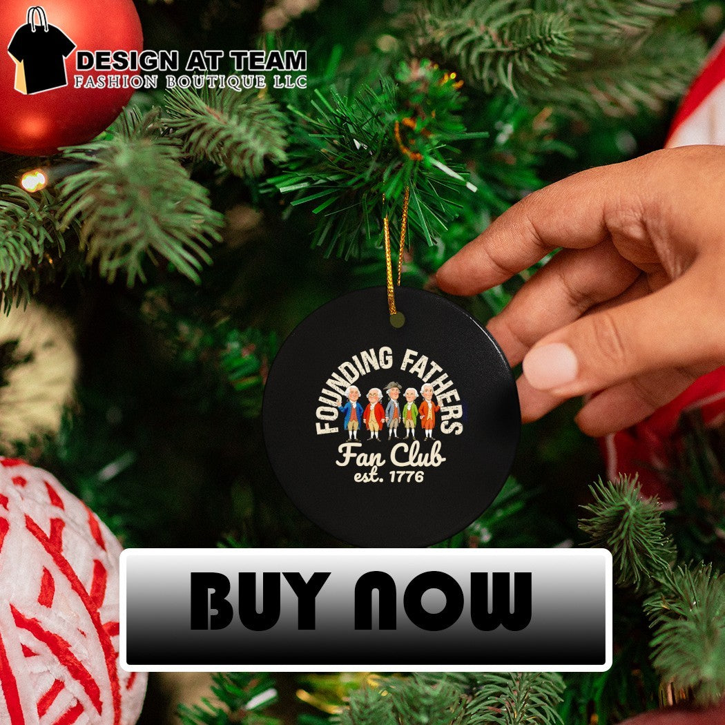 Founding Fathers Fan Club Patriotic USA Est 1776 shirt