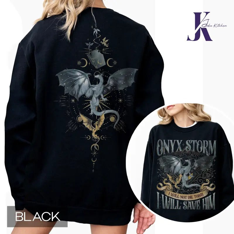 Fourth Wing Series Comfort Color Shirt, Onyx Storm, Dragon Rider, Bookish Tee Gift For Book Lover, Violet Sorrengail,...
