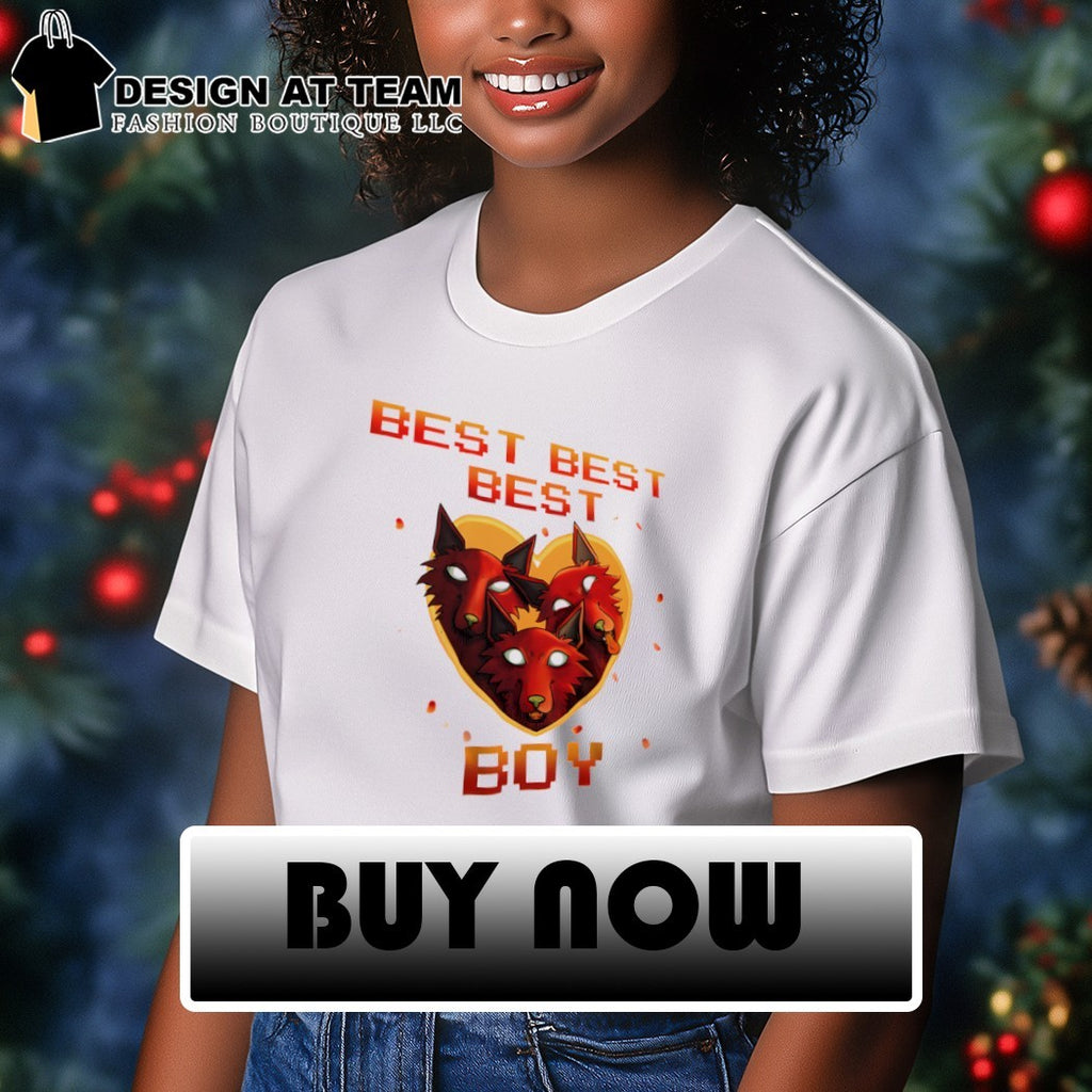 Fox best best best boy shirt