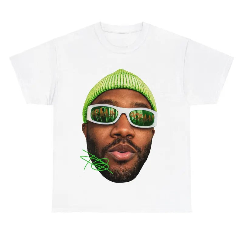Frank Big Face Tee, Green Frank Shirt Hoodie, Sweatshirt | UrbanDripWear.com