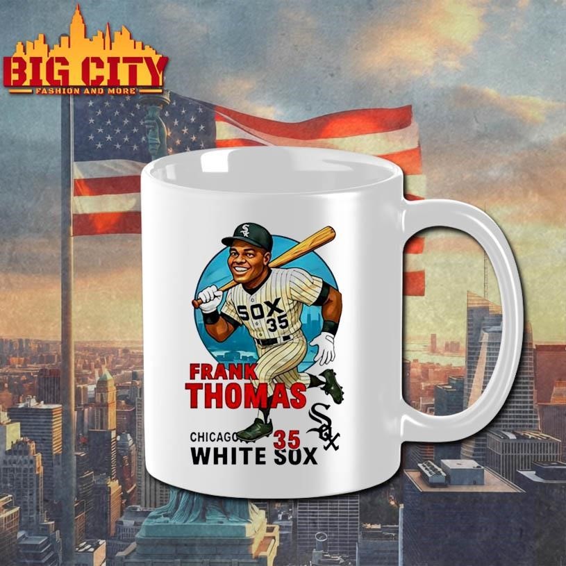 Frank Thomas Chicago White Sox Legend caricature Shirt