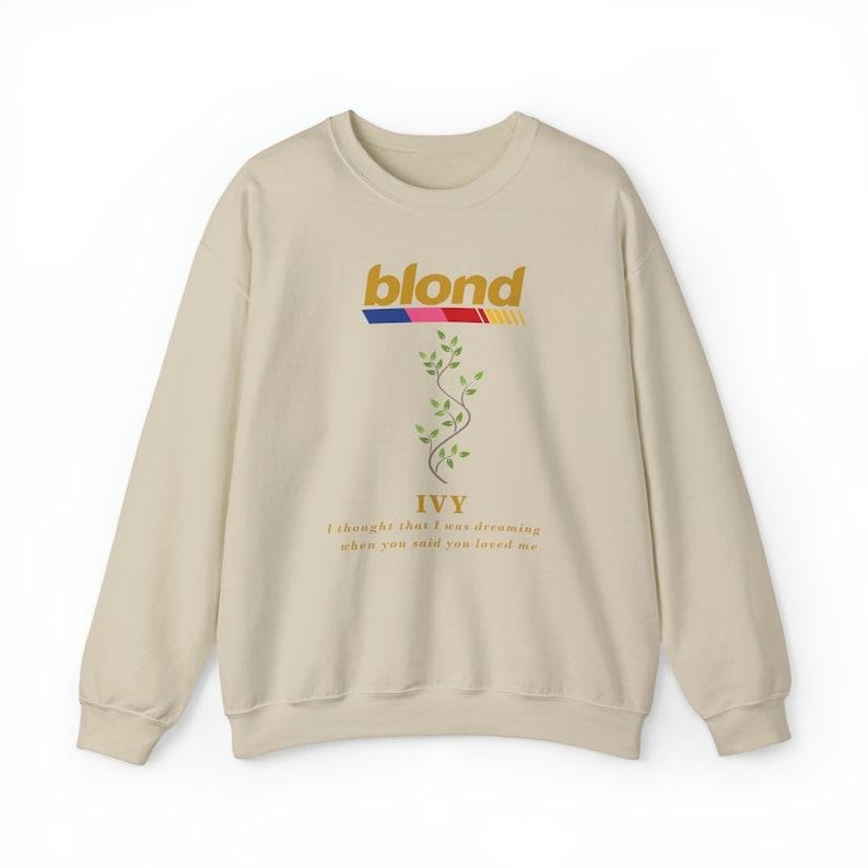 Frank blond IVY Sweatshirt, Blond Cotton Sweaters T-Shirts, Hoodie | UrbanDripWear.com