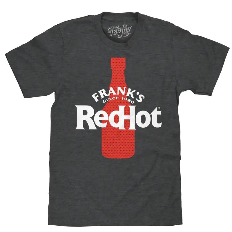 Frank's Red Hot T-Shirt - Charcoal Gray Hoodie, Sweatshirt | UrbanDripWear.com