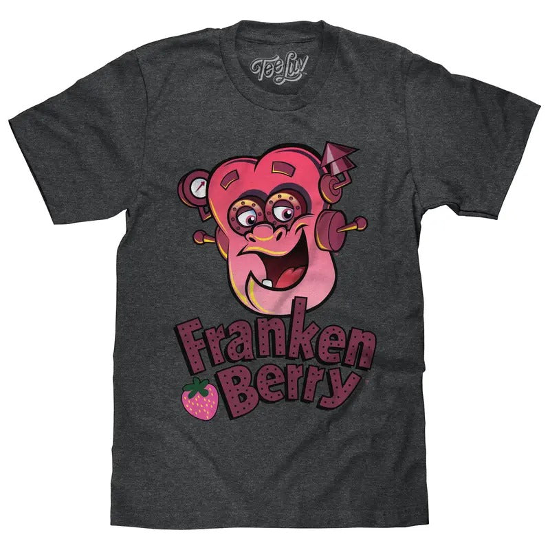 Franken Berry T-Shirt - Charcoal Gray Hoodie, Sweatshirt | UrbanDripWear.com