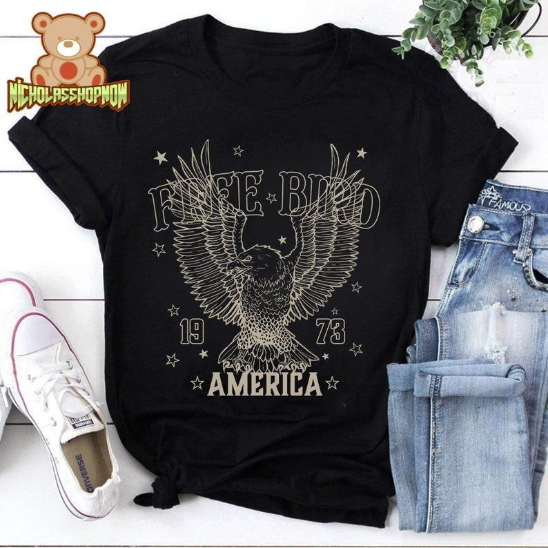 Free Bird Shirt, Rock Band Tee, Rock Lover Shirt Hoodie, Sweatshirt | UrbanDripWear.com