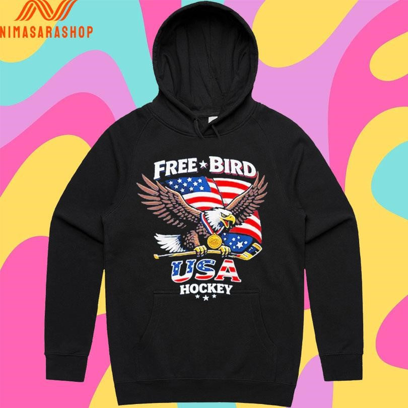 Free Bird Usa Hockey Gold Medal Hockey 2026 Shirts
