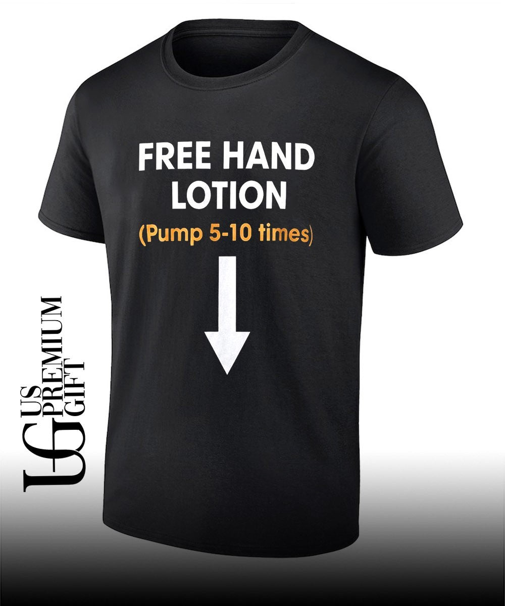 Free Hand Lotion Pump 5 10 Times 2026 shirt