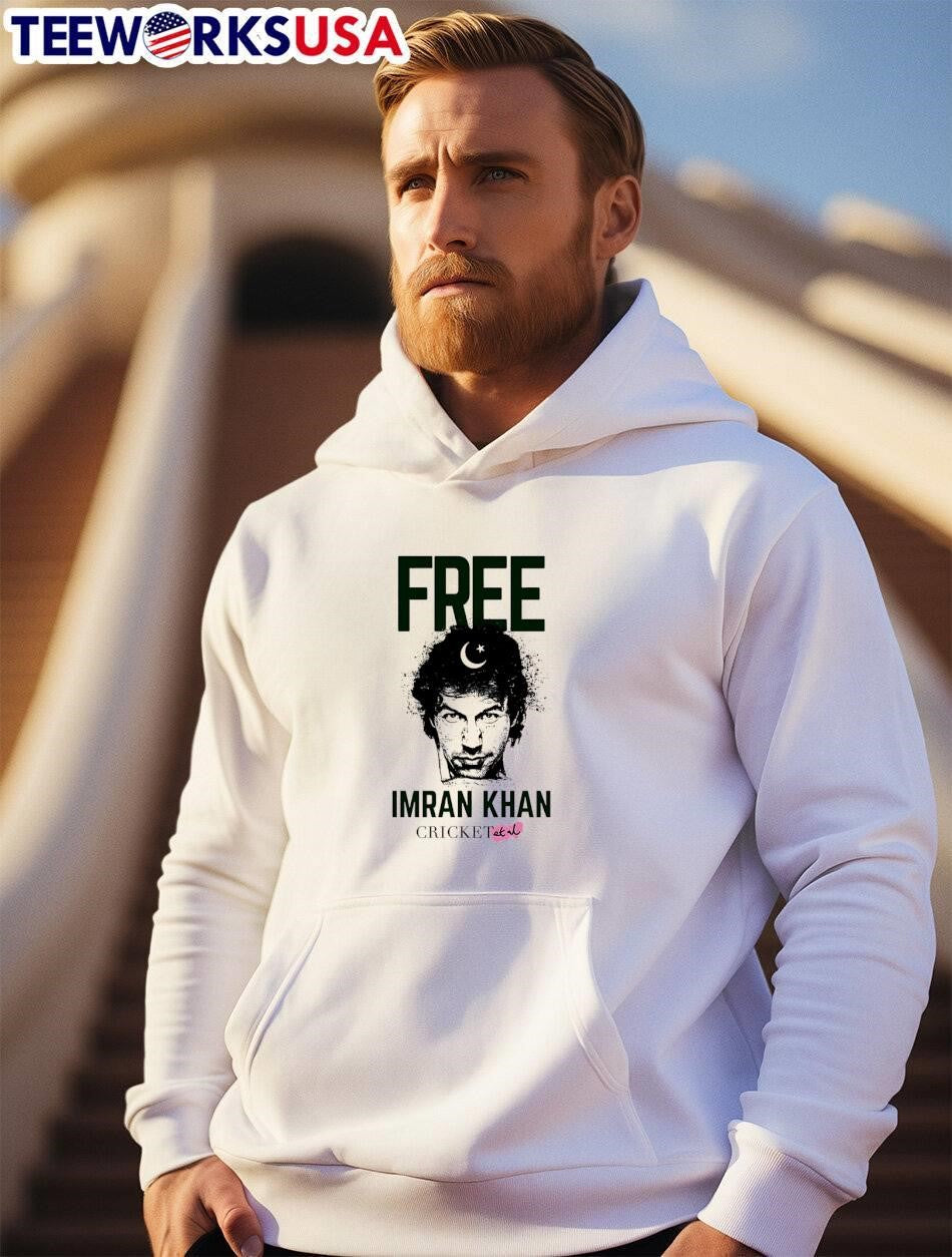 Free Imran Khan Cricket Pakistan Star shirt