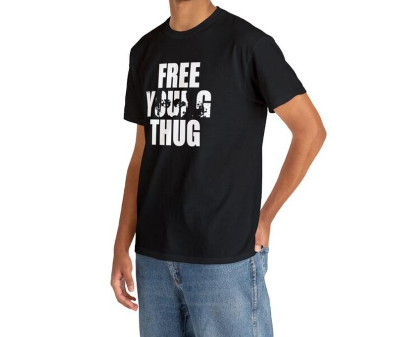 Free Thuggg Tshirt Gift Fans Hoodie, Sweatshirt | UrbanDripWear.com