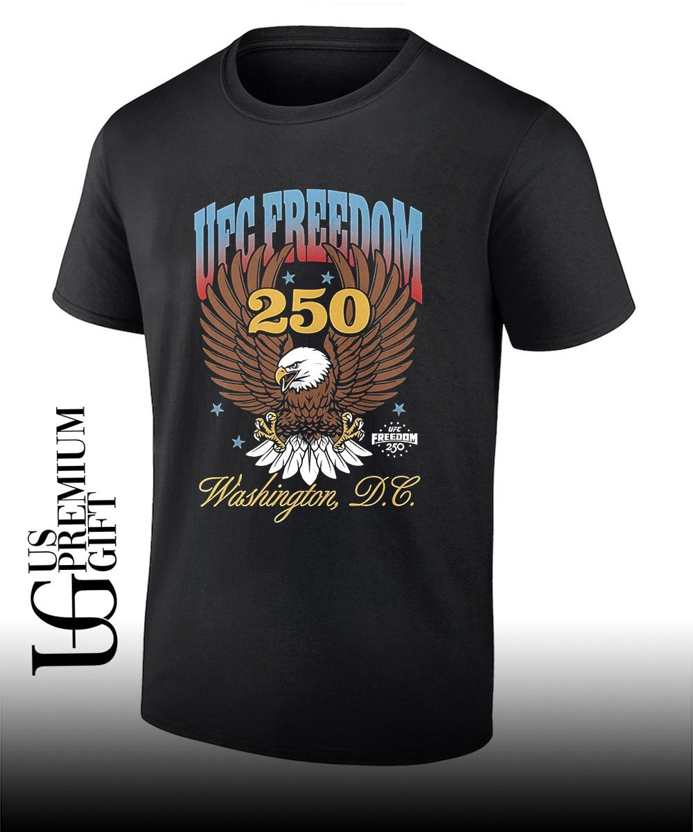 Freedom 250 Washington DC Distressed Eagle Patriotic shirt