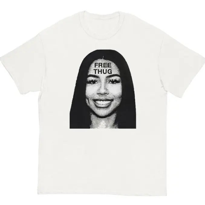 Freee Thugg Mariah T-Shirt Classic Cotton Hoodie, Sweatshirt | UrbanDripWear.com