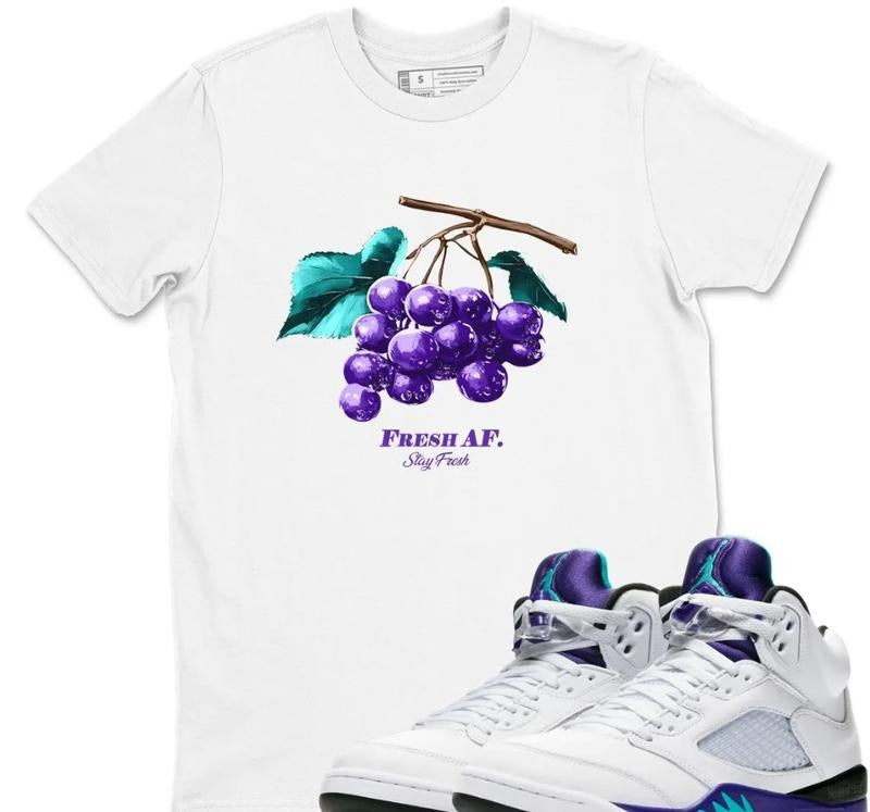 Fresh Grape Unisex Graphic Shirts To Match Sneakers OG Grape Hoodie, Sweatshirt | UrbanDripWear.com