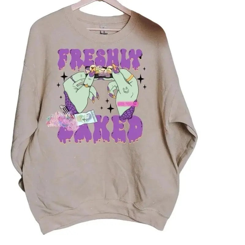 Freshly Baked sweatshirt , spooky, cookies, holloween sweatshirt T-Shirts, Hoodie | UrbanDripWear.com
