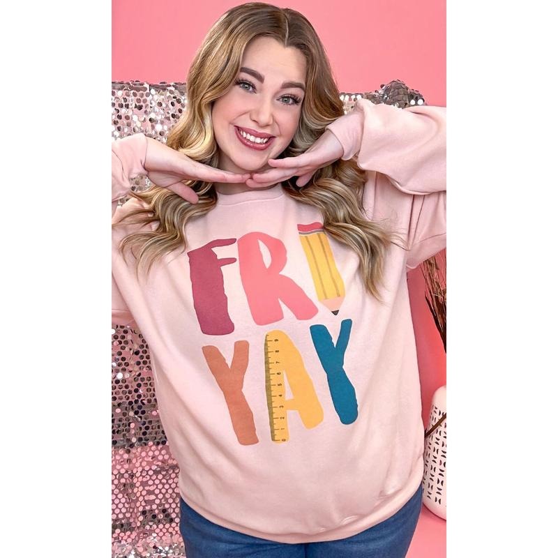 Fri-Yay Ruler Graphic Sweatshirt T-Shirts, Hoodie | UrbanDripWear.com
