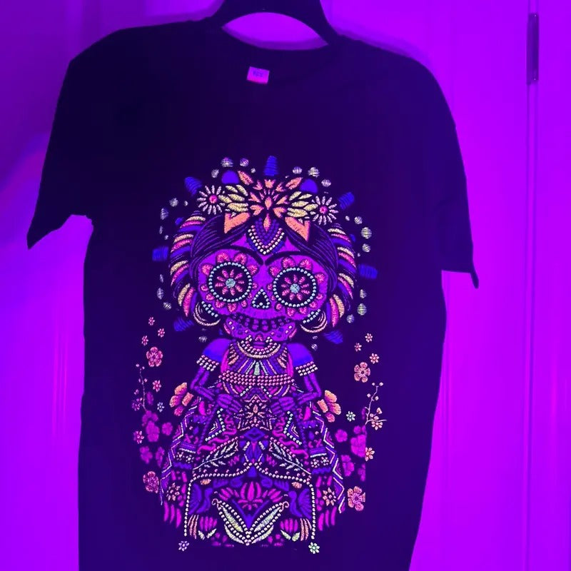 Frida Catrina t-shirt Cotton Black Hoodie, Sweatshirt | UrbanDripWear.com
