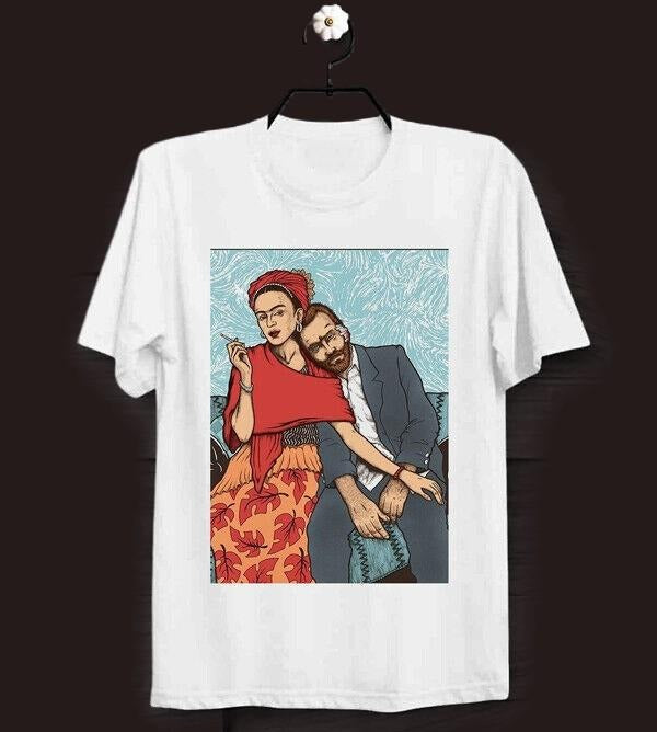 Frida Kahlo And Vincent Van Gogh Cool Ideal Gift Unisex T Shirt Menswear Top Hoodie, Sweatshirt | UrbanDripWear.com