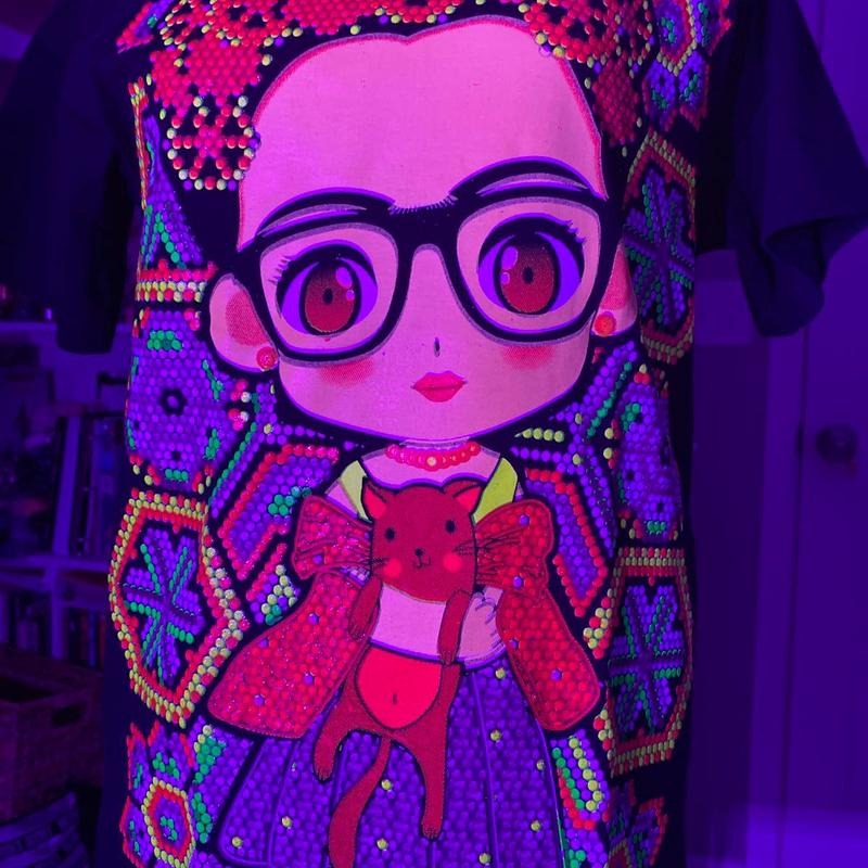 Frida kahlo T-shirts Black Cotton Hoodie, Sweatshirt | UrbanDripWear.com