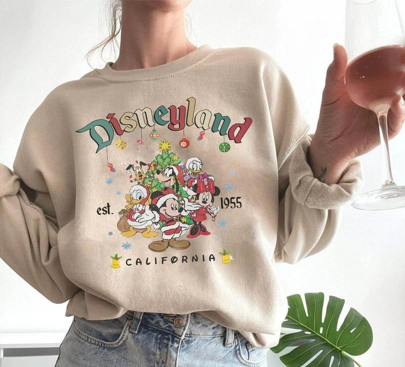 Friends Christmas Est 1955 Sweatshirt, Christmas Gifts T-Shirts, Hoodie | UrbanDripWear.com