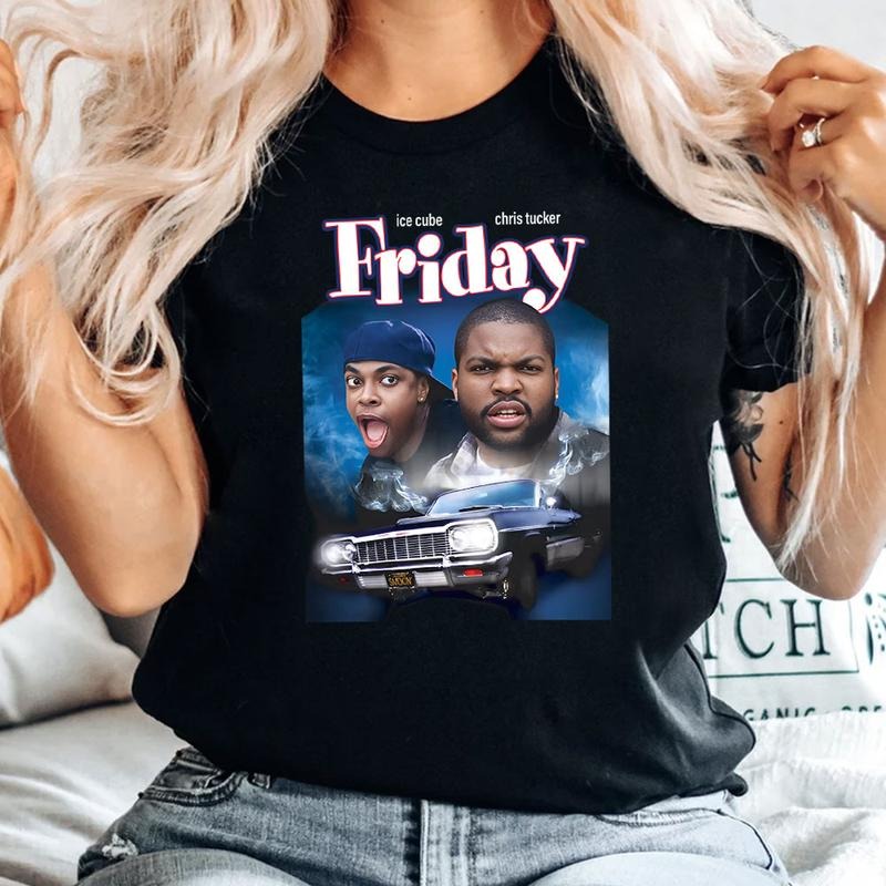 Frjday Movie 1995 Men's Black Shirt style 02 Hoodie, Sweatshirt | UrbanDripWear.com
