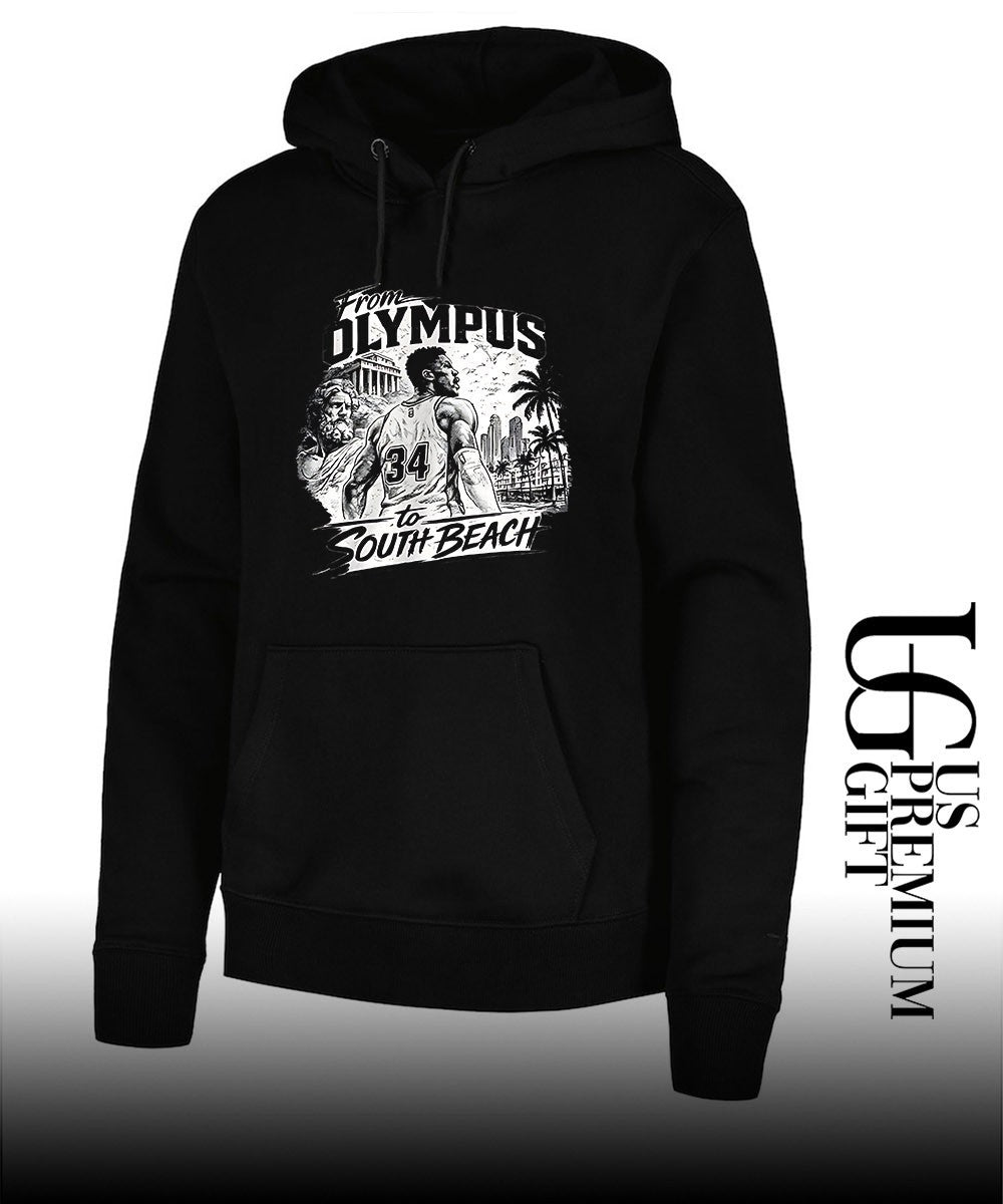 From Olympus To South Beach Greek Mythology Basketball shirt