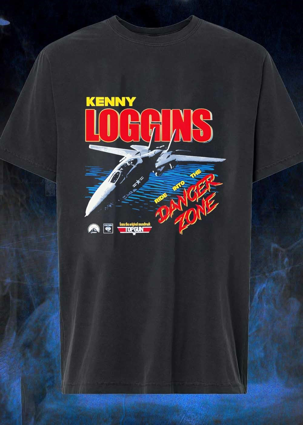 From the Original Soundtrack Top Gun Kenny Loggins Ride into the Danger Zone Shirt