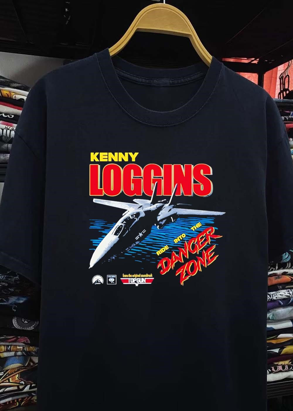 From the Original Soundtrack Top Gun Kenny Loggins Ride into the Danger Zone Shirt