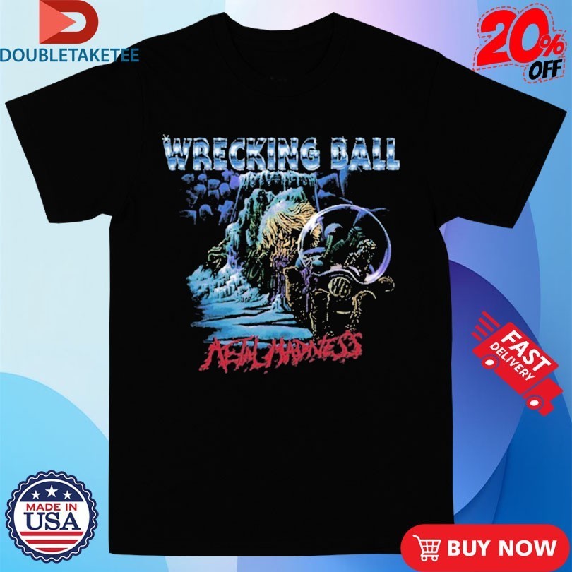 Frozen Soul Wrecking Ball Metal Madness GLobe Shirts