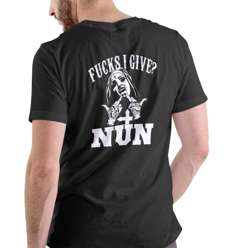 Fs I GIVE NUN T Shirt, Unisex, Cotton Hoodie, Sweatshirt | UrbanDripWear.com