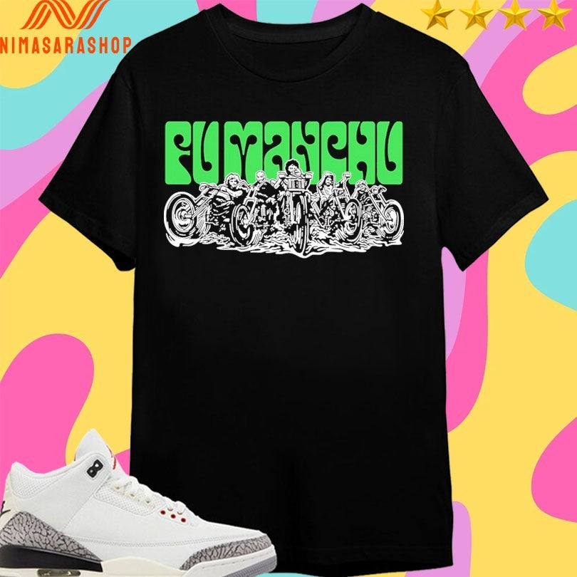 Fu Manchu Biker Shirts