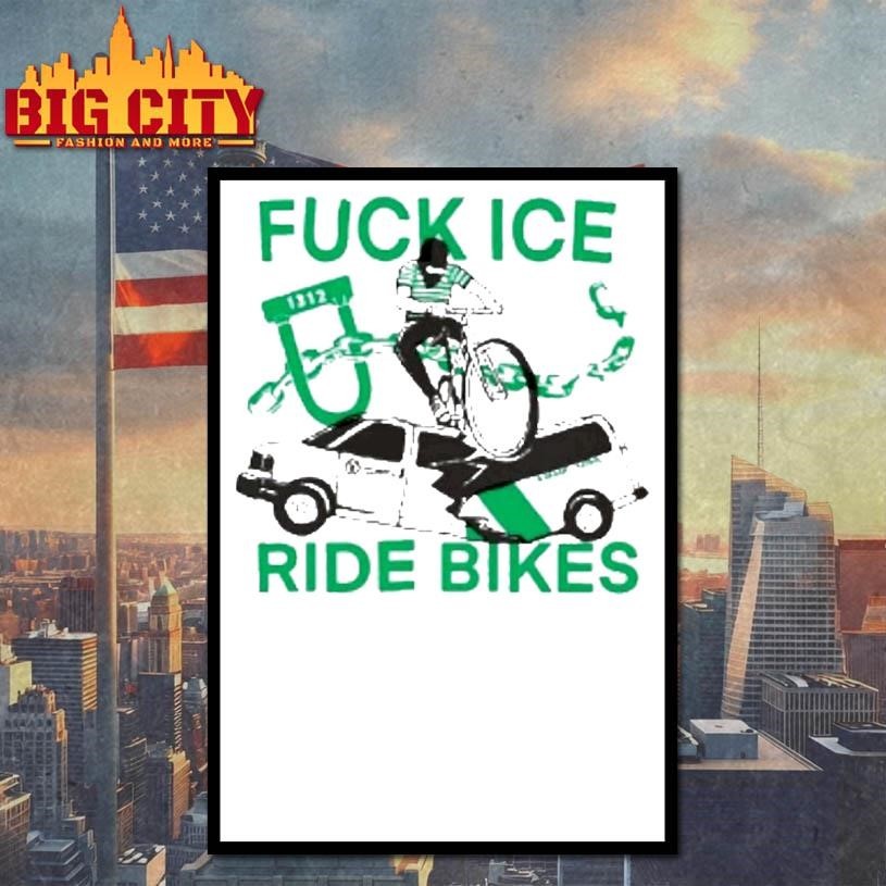 Fuck Ice Ride Bikes Shirt