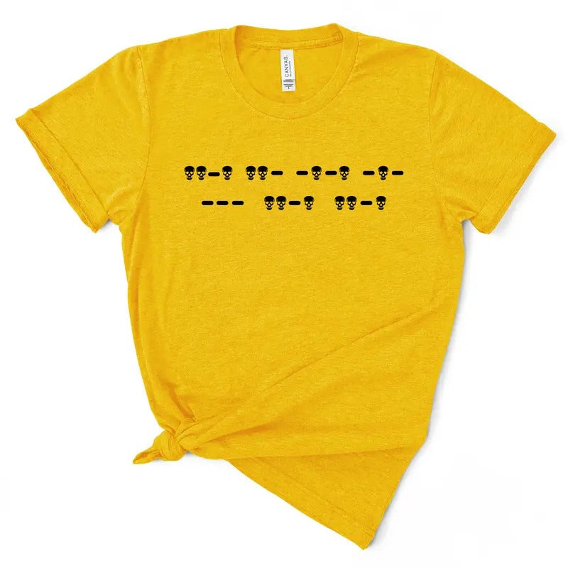 Fuck Off Morse Code TShirt Hoodie, Sweatshirt | UrbanDripWear.com