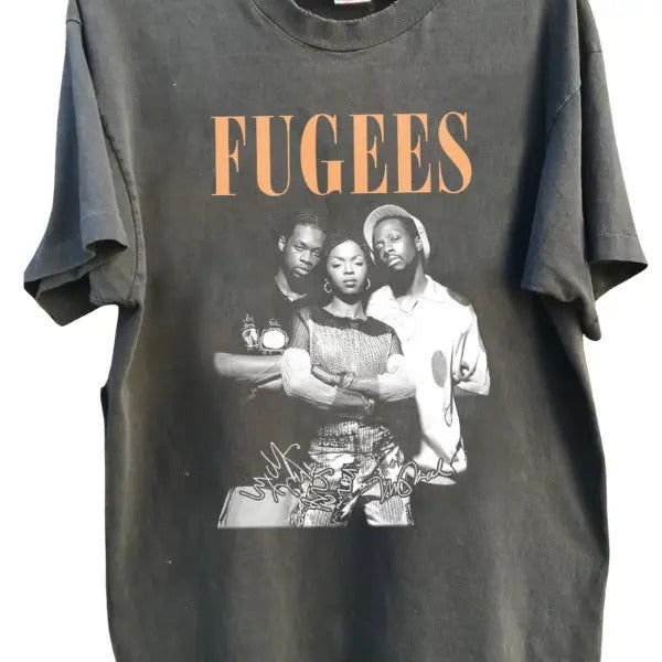 Fugees Lauryn Music Hill Shirt Singer Concert Fans for Men Women Unisex Cotton  TShirt Hoodie, Sweatshirt | UrbanDripWear.com