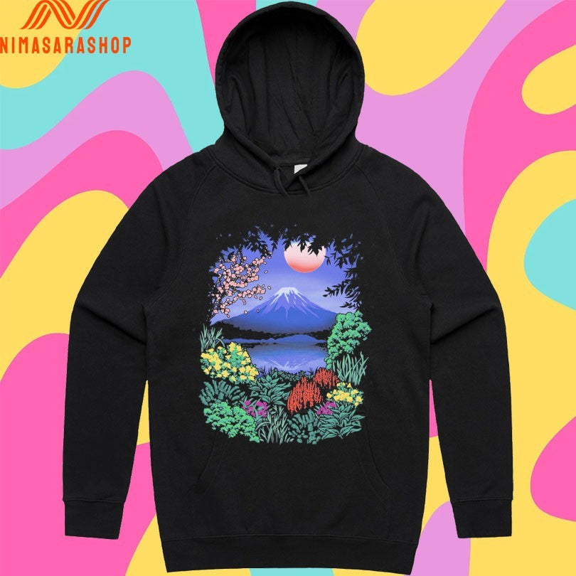 Fuji Bloom Mount Fuji Scenery Shirts