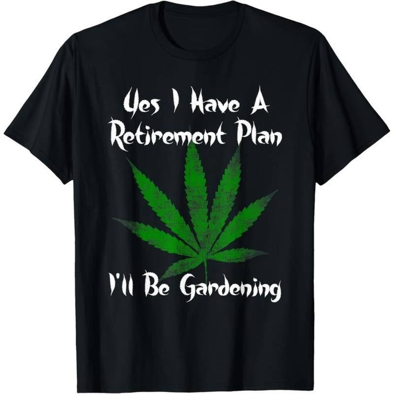 Fun Gardening retirement Plan T-shirt - 100% cotton, short sleeve, garden Hoodie, Sweatshirt | UrbanDripWear.com