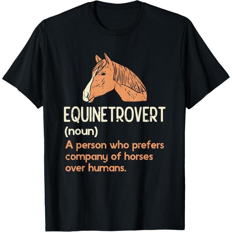 Fun Horse Lover Humor | Funny Horse Definition T-Shirt Hoodie, Sweatshirt | UrbanDripWear.com