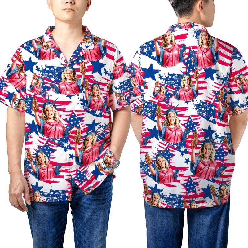 Funny 4th Of July 3D Beach Hawaiian 2025 Summer Shirt, You Look  Like The 4th Of July shirt, Hawaiian Shirtstyle{n002}2...