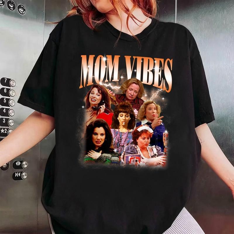 Funny 90s Mom Vibes Shirt Mothers Day T-Shirt Hoodie, Sweatshirt | UrbanDripWear.com