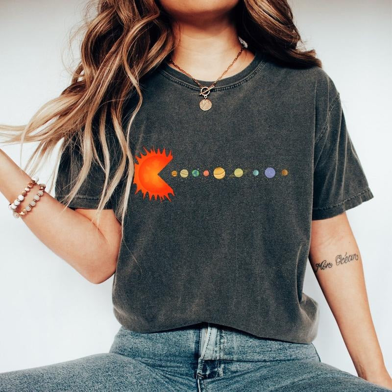 Funny Back to School Shirt, Solar Solution System Shirt, Cute Science Teacher Shirt Hoodie, Sweatshirt | UrbanDripWear.com