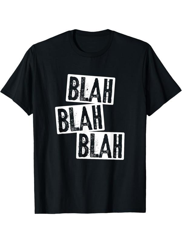 Funny Blah Blah Blah Blahblahblah Blablabla Bla Bla Bla T-Shirt Graphic Streetwear Hoodie, Sweatshirt | UrbanDripWear.com