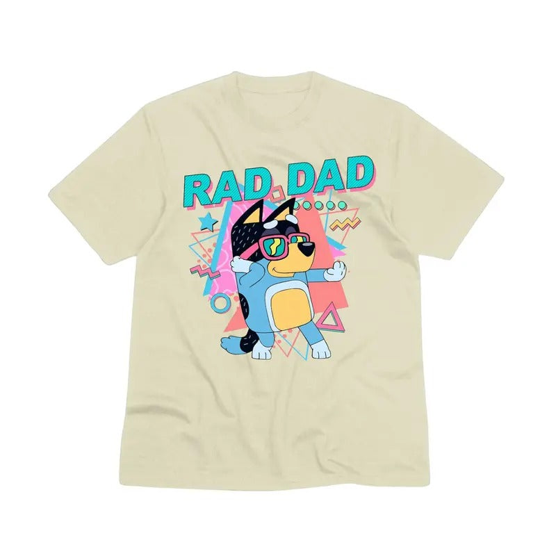 Funny Bluey Dad Shirt  DRG, Fathers Day Gift DRG, Family Matching Shirts, Bandit Dad DRG, Trending Popular Shirt DRG,...