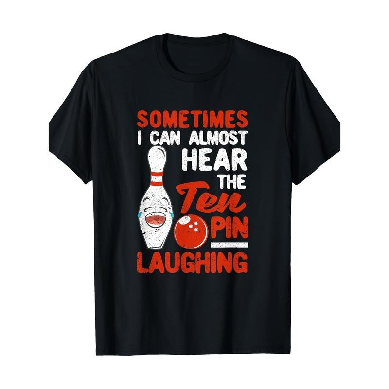 Funny Bowling Technique Ball Bowler Bowling Men Boys T-Shirt-100% Cotton-220g made in usa Hoodie, Sweatshirt