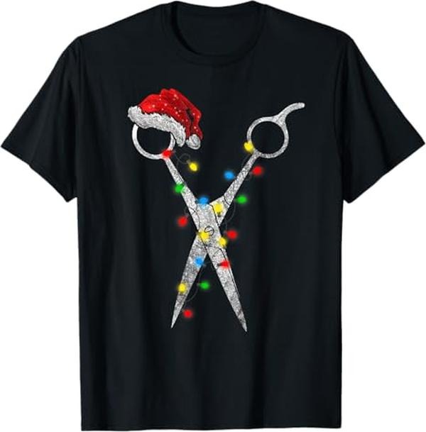 Funny Christmas Shirt, Christmas Gift, Hair Stylist Xmas T-Shirt - Menswear Top Hoodie, Sweatshirt | UrbanDripWear.com
